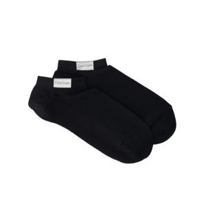 Calvin Klein dámské černé ponožky 2 pack - ONE (BLACK)